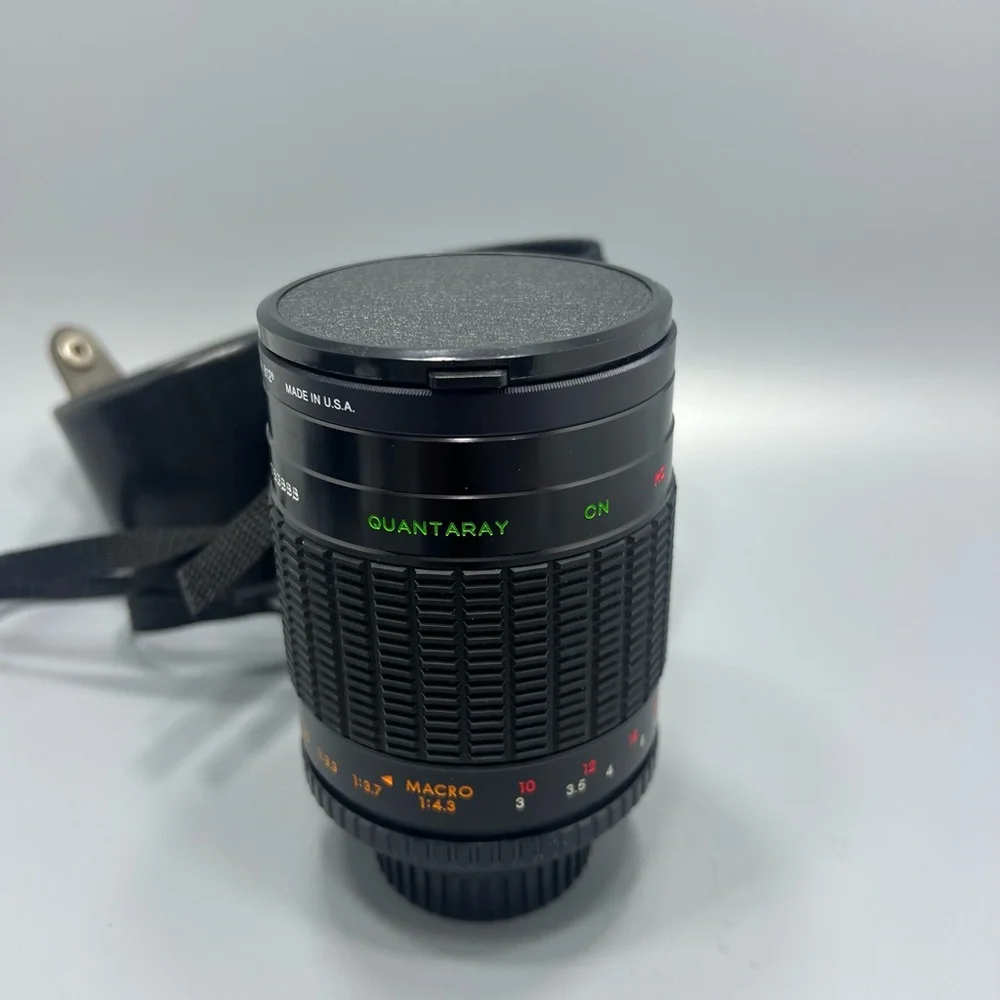 Quantaray 500 mm F:8 Macro Zoom Mirror Lens No. 753888 w/ Caps